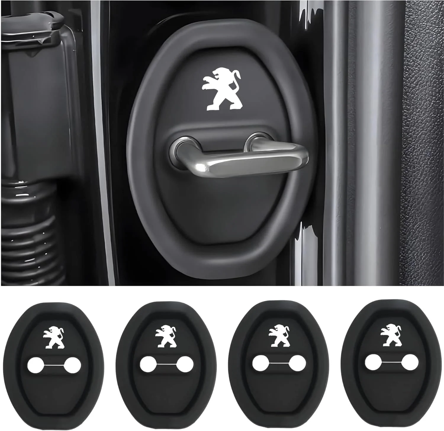 Eptchn Universal Silicone Car Door Covers Protector (4 PACK) - Image 21