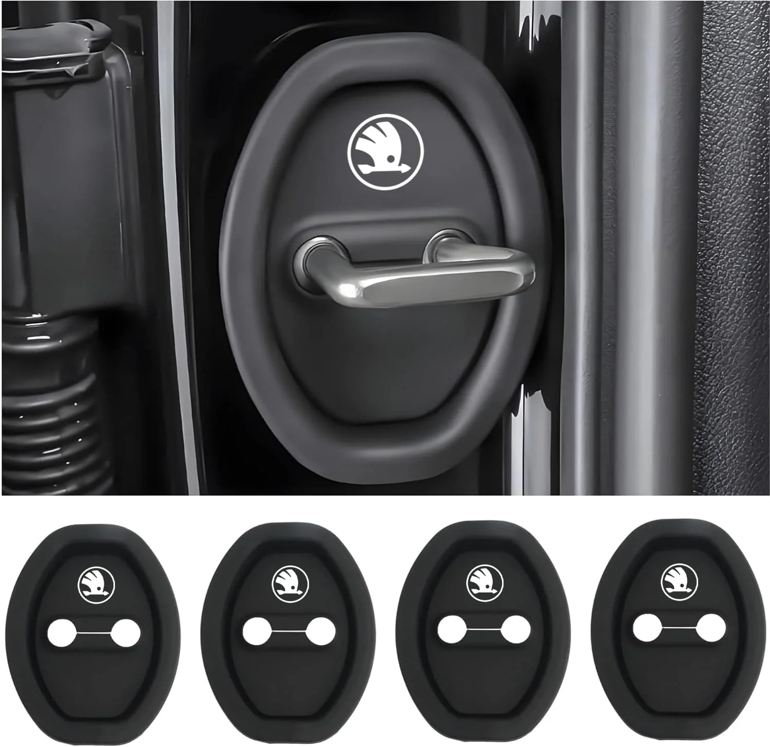 Eptchn Universal Silicone Car Door Covers Protector (4 PACK) - Image 27
