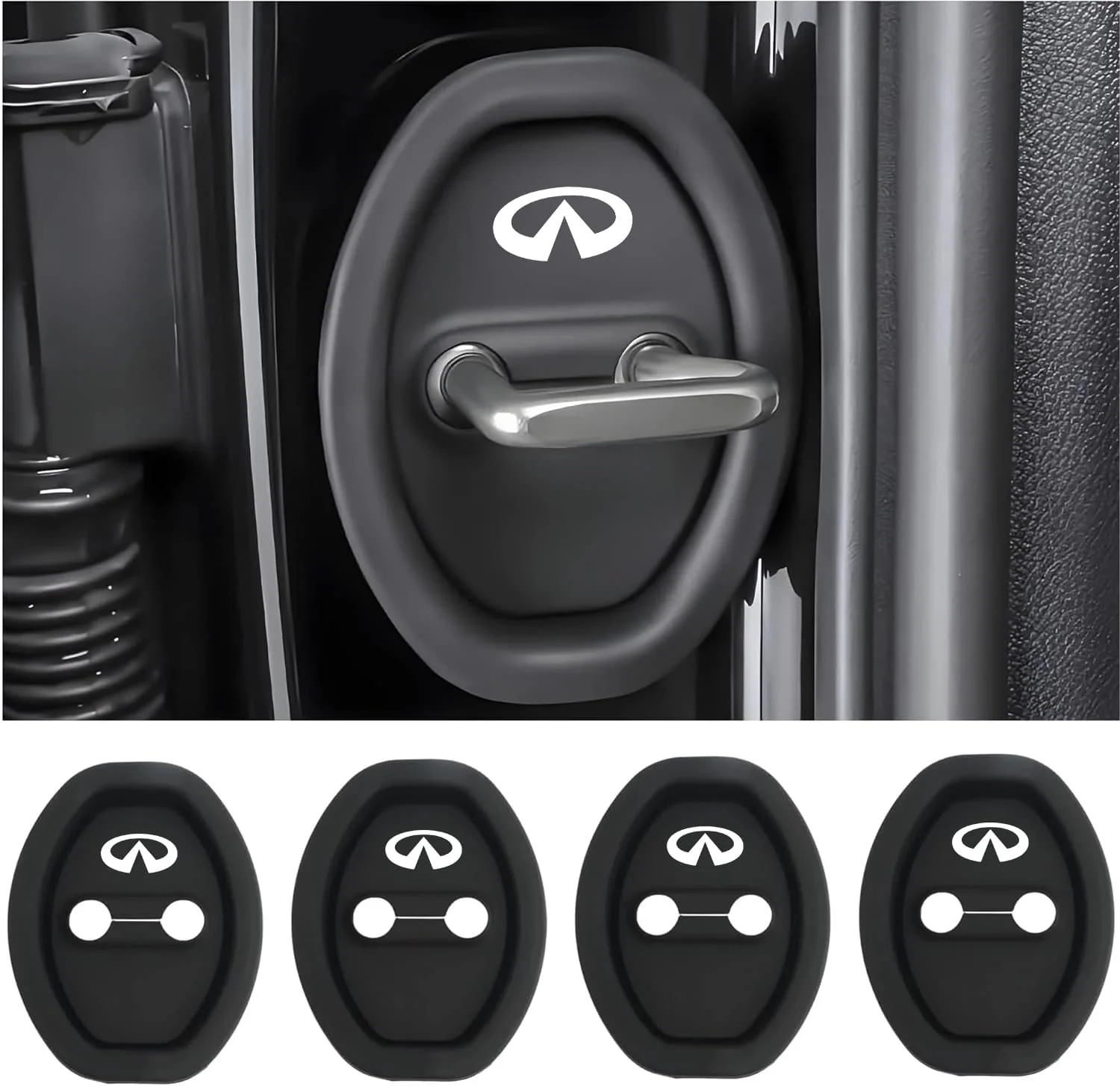 Eptchn Universal Silicone Car Door Covers Protector (4 PACK) - Image 31