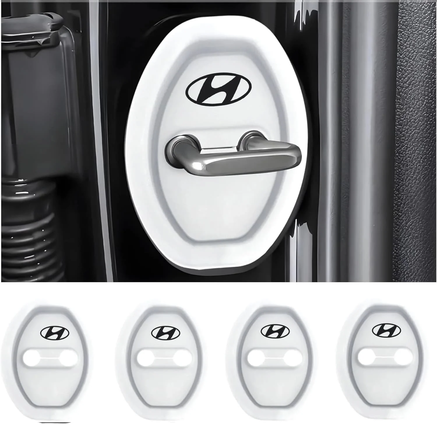 Eptchn Universal Silicone Car Door Covers Protector (4 PACK) - Image 36