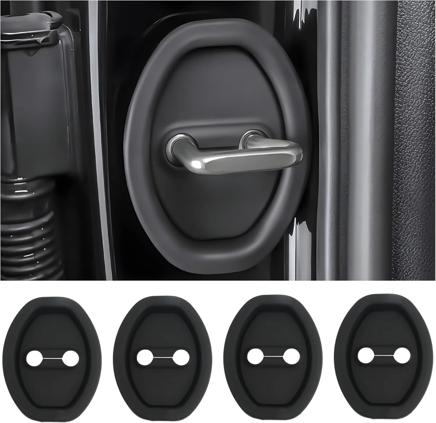Eptchn Universal Silicone Car Door Covers Protector (4 PACK) - Image 9